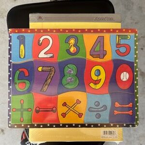 Colorful Number Puzzle Mat for Kids